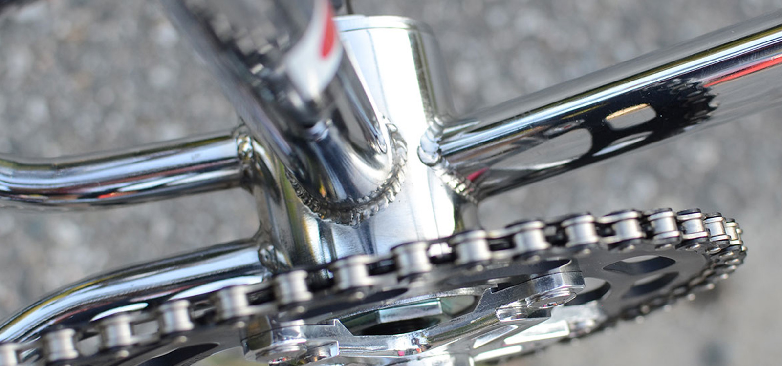 Chrome bmx bike new arrivals frame