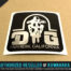 Factory Correct DG BMX Decal Stickers