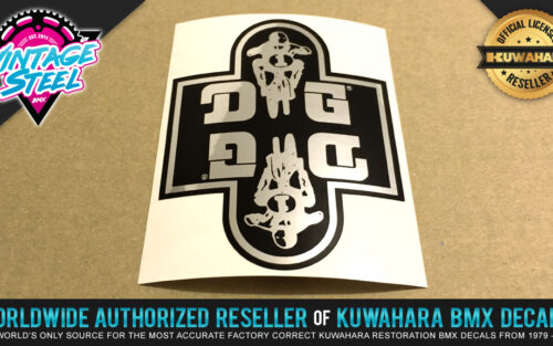 Factory Correct DG BMX Decal Stickers