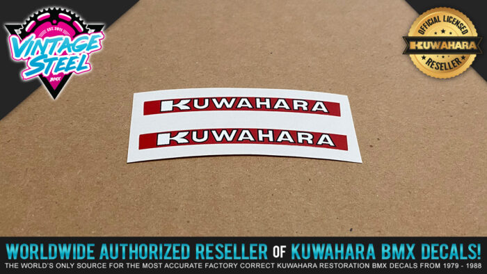 Kuwahara Tire Decal Stickers for IRC Comp 2 & Comp 3 Tires