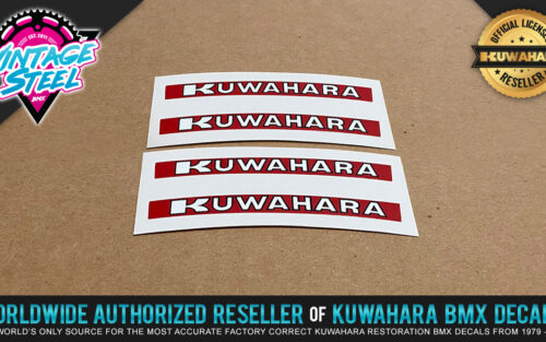 Kuwahara Tire Decal Stickers for IRC Comp 2 & Comp 3 Tires