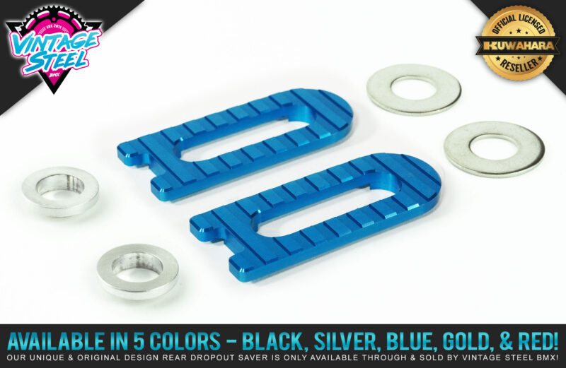 Vintage Steel BMX "LITE SAVER" Dropout Saver (Blue) Vintage Steel