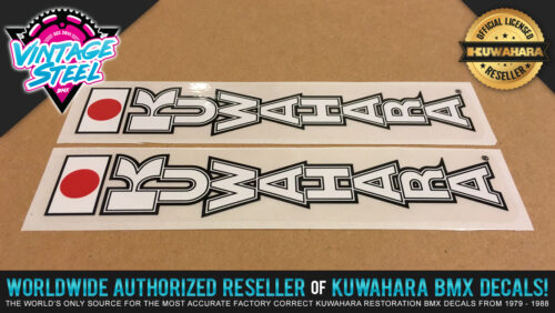 Vintage Kuwahara BMX Fork Decals