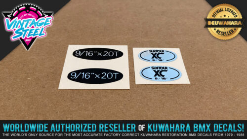 Suntour XC-II Pedal Reproduction Decals