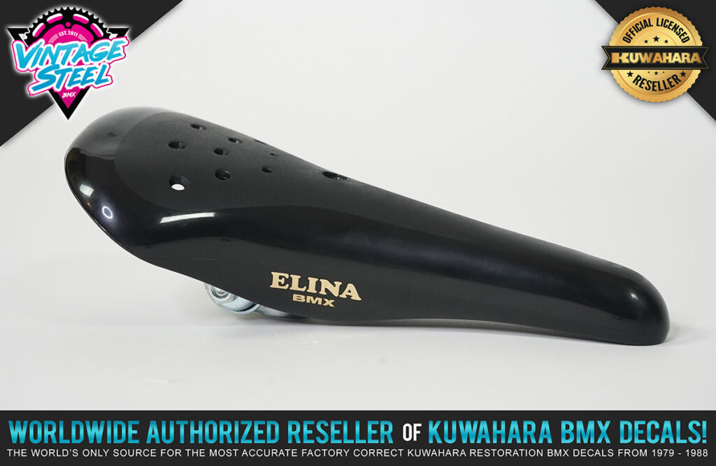 Used ELINA ET Black Seat Old school bmx kuwahara laserlite KZ blue SE pk HUTCH e