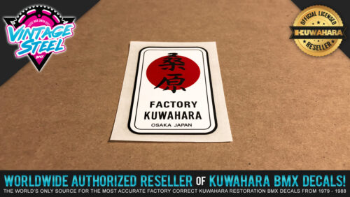 Kuwahara BMX Head Tube Decal