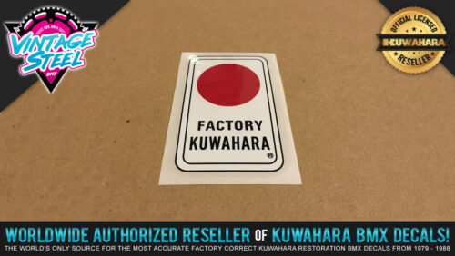 Kuwahara BMX Head Tube Decal