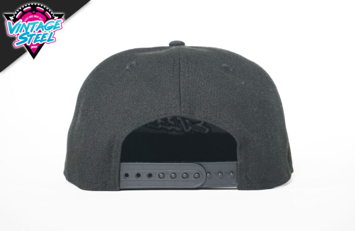 Vintage Steel New Era 9Fifty Hat All Black