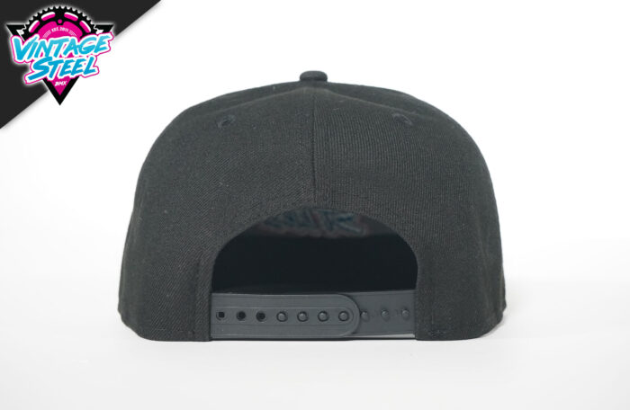 Vintage Steel New Era 9Fifty Hat Classic Neon Black