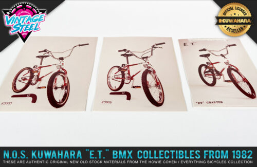 Vintage NOS 1982 Kuwahara E.T. BMX Photo Cards