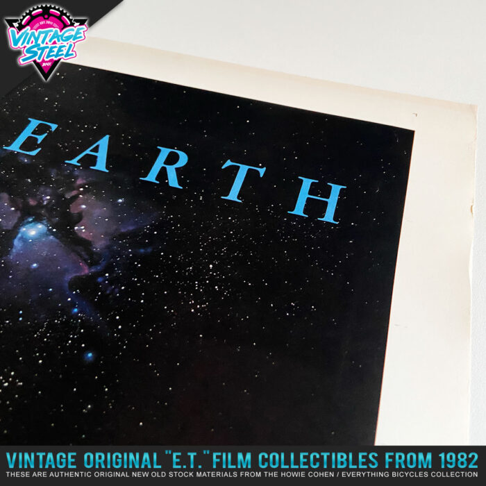NOS E.T. The Extra Terrestrial Original Movie One Sheet Poster 1982 EXCELLENT 27x41