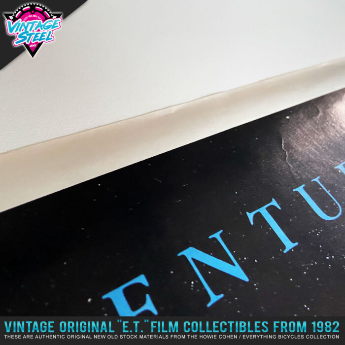 NOS E.T. The Extra Terrestrial Original Movie One Sheet Poster 1982 EXCELLENT 27x41